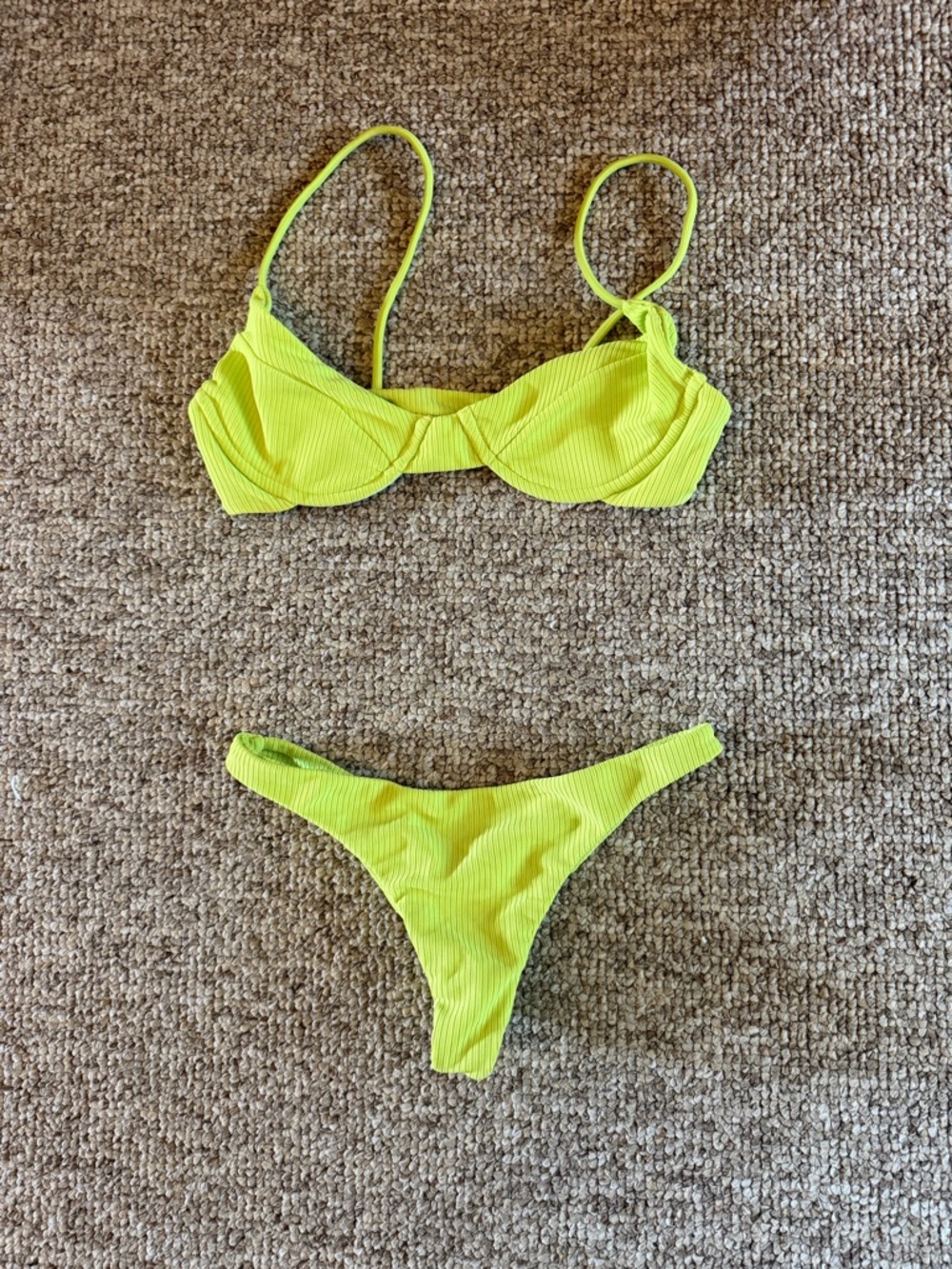 Benoa Lime Bikini Set